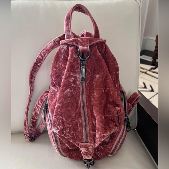 Rebecca Minkoff Mini Velvet Backpack - Picture 8 of 10